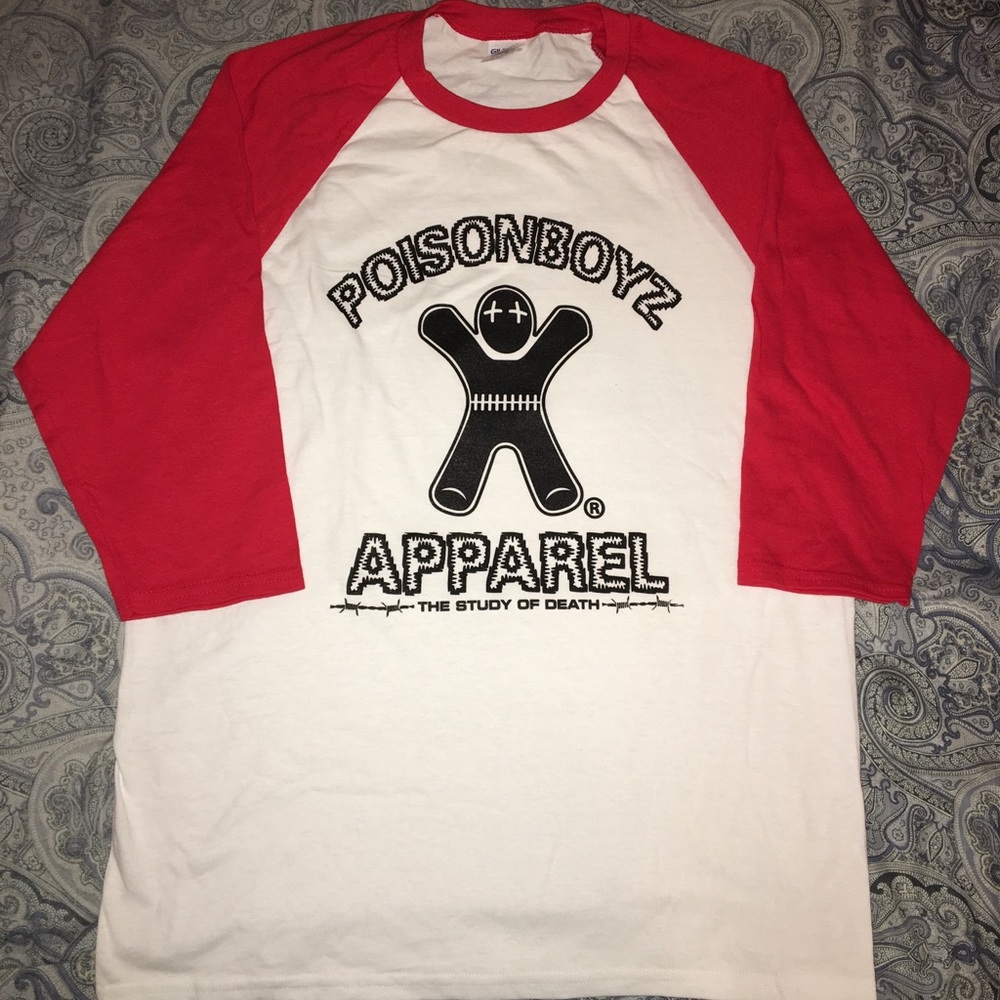 Poisonboyz apparel baseball tees